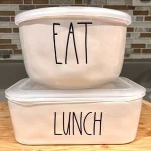 RAE DUNN Ceramic Lunch Set 🥰